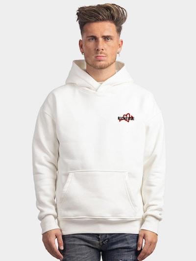 Richesse Sweatshirt 'UNEXPECTED HOODIE WHITE' in XS in de kleur Wit, Productweergave
