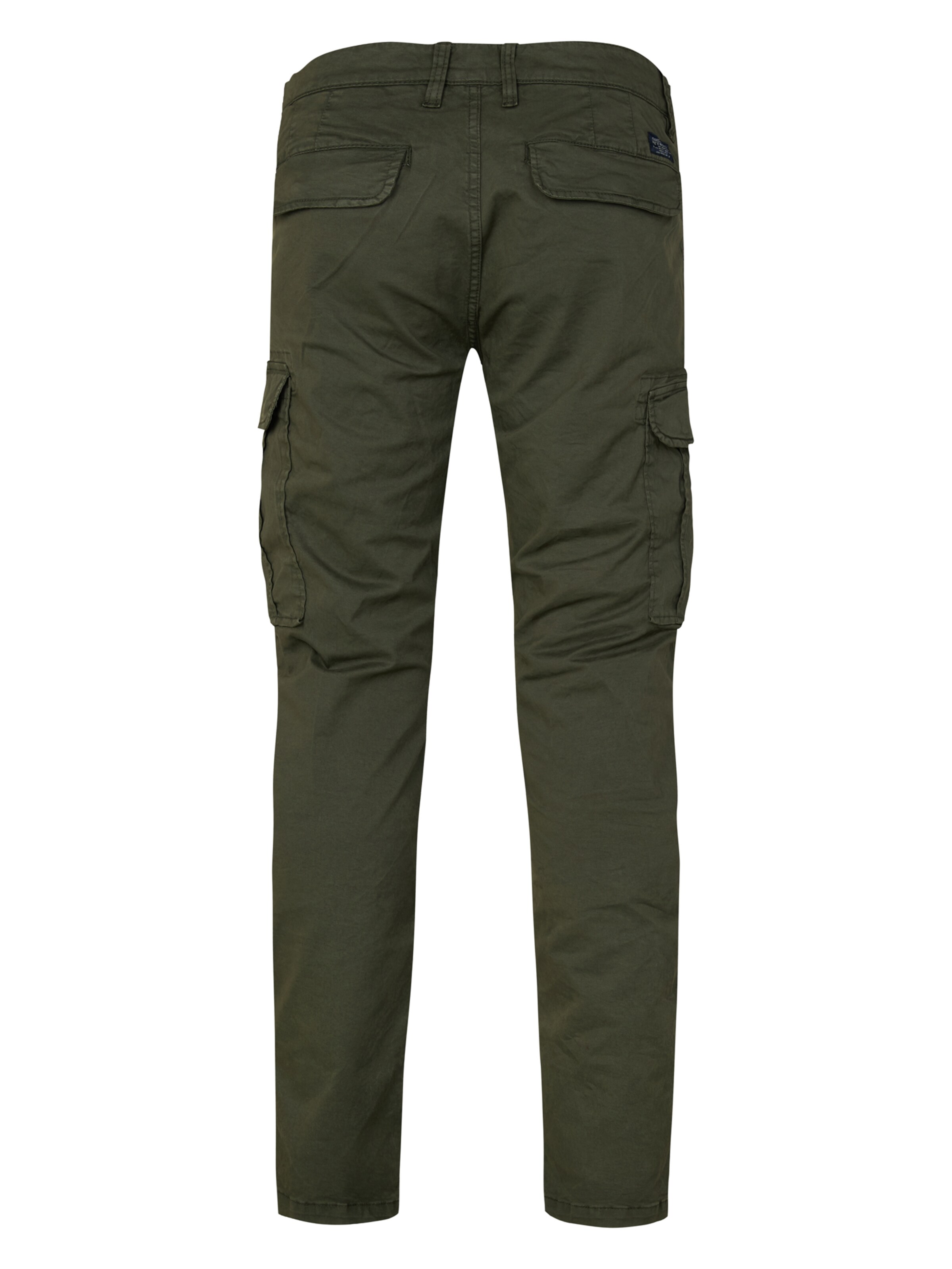 Petrol Industries Slim fit Cargo trousers 'Navik' in Green