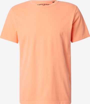 T-Shirt 'Essential' Superdry en orange : devant