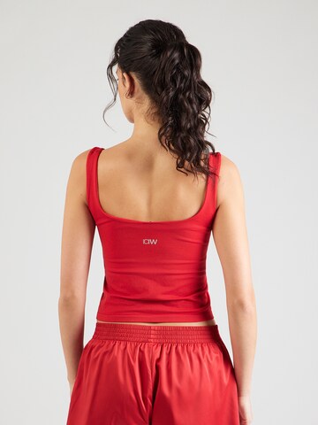 Haut de sport 'Smooth' ICANIWILL en rouge