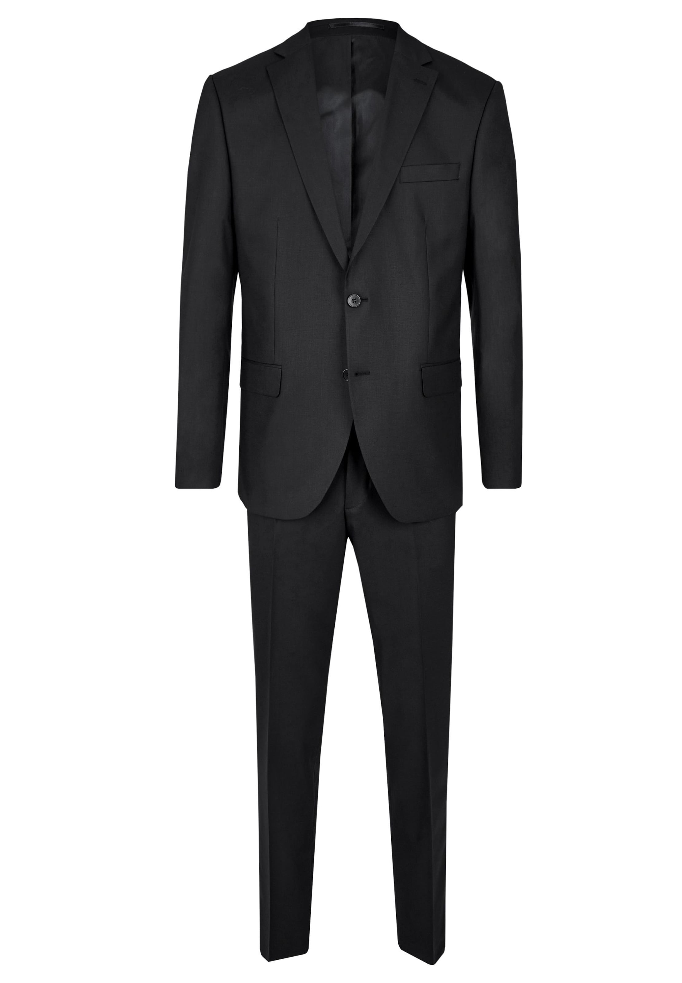 Steffen Klein Regular Pak in Zwart: voorkant