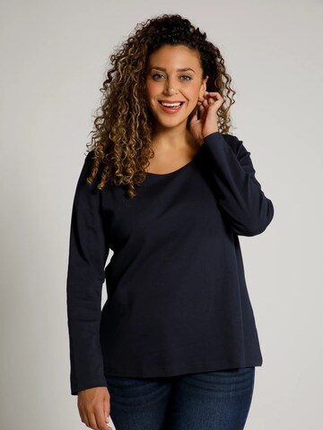 Ulla Popken Shirt in Black: front