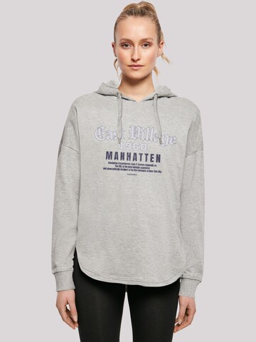 F4NT4STIC Sweatshirt in Grey: front