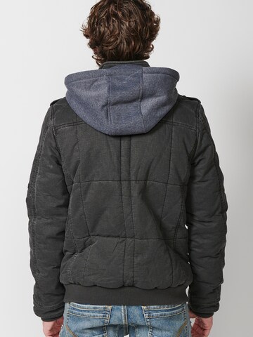 KOROSHI Between-Season Jacket in Grey