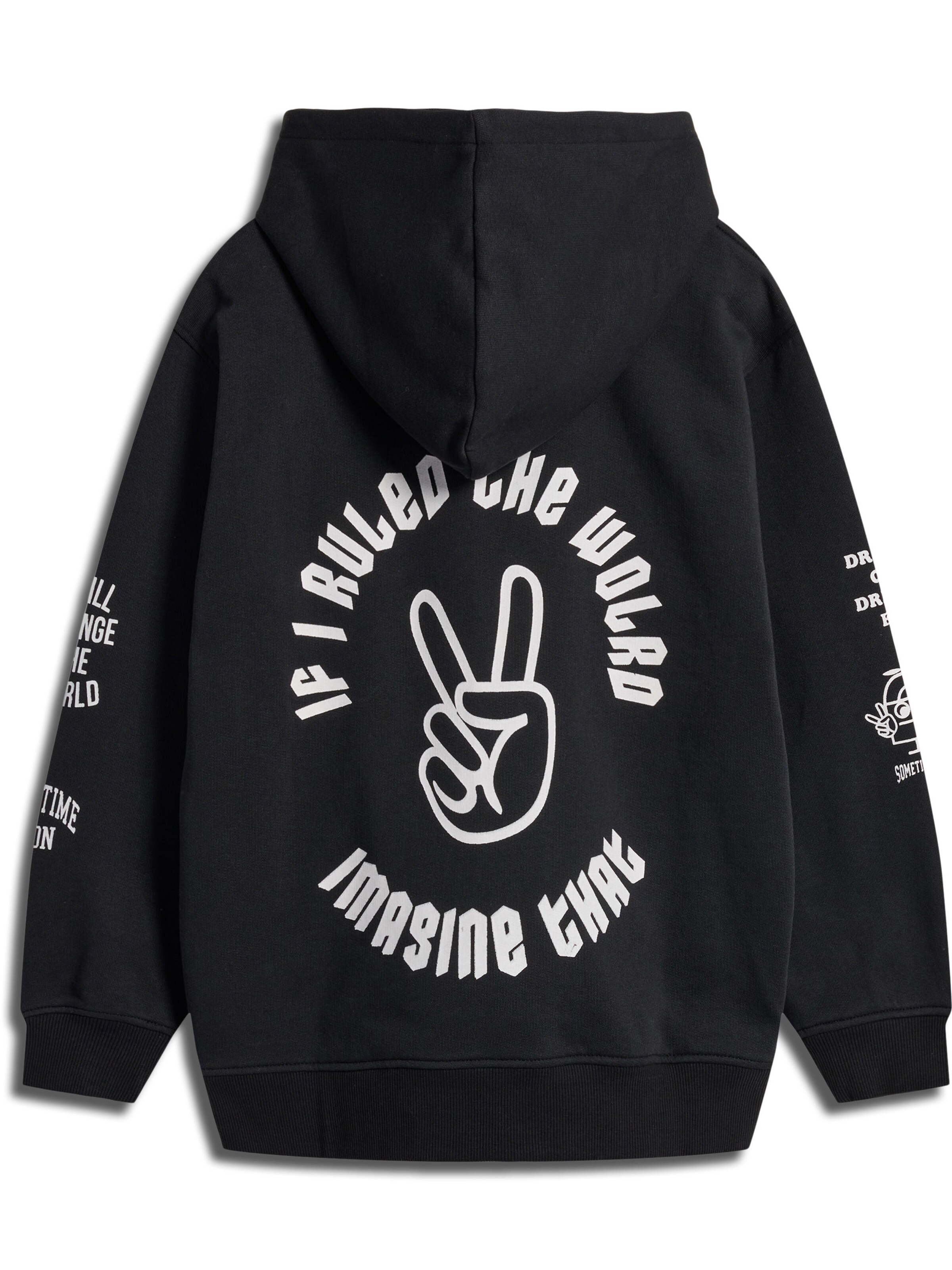 SOMETIME SOON Sweatshirt i sort