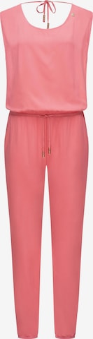 Ragwear Jumpsuit 'Noveel' i rosa: forside