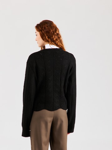 JDY Pullover 'Freja' i sort