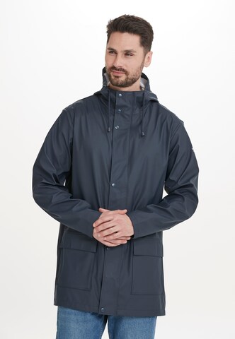 Weather Report Outdoorjas 'Torsten' in Blauw: voorkant