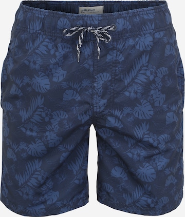 Shorts de bain BLEND en bleu : devant