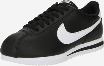 Nike SportswearNiske tenisice 'Cortez' - crna boja: prednji dio