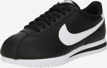 Nike Sportswear Låg sneaker 'Cortez' i svart: framsida
