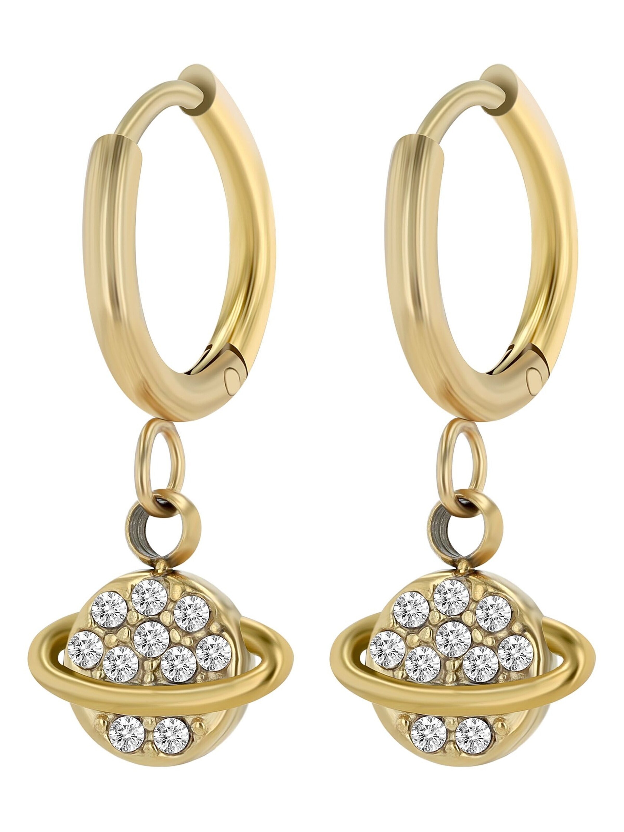 Akzent Earrings 'Zion, langlebig' in Gold
