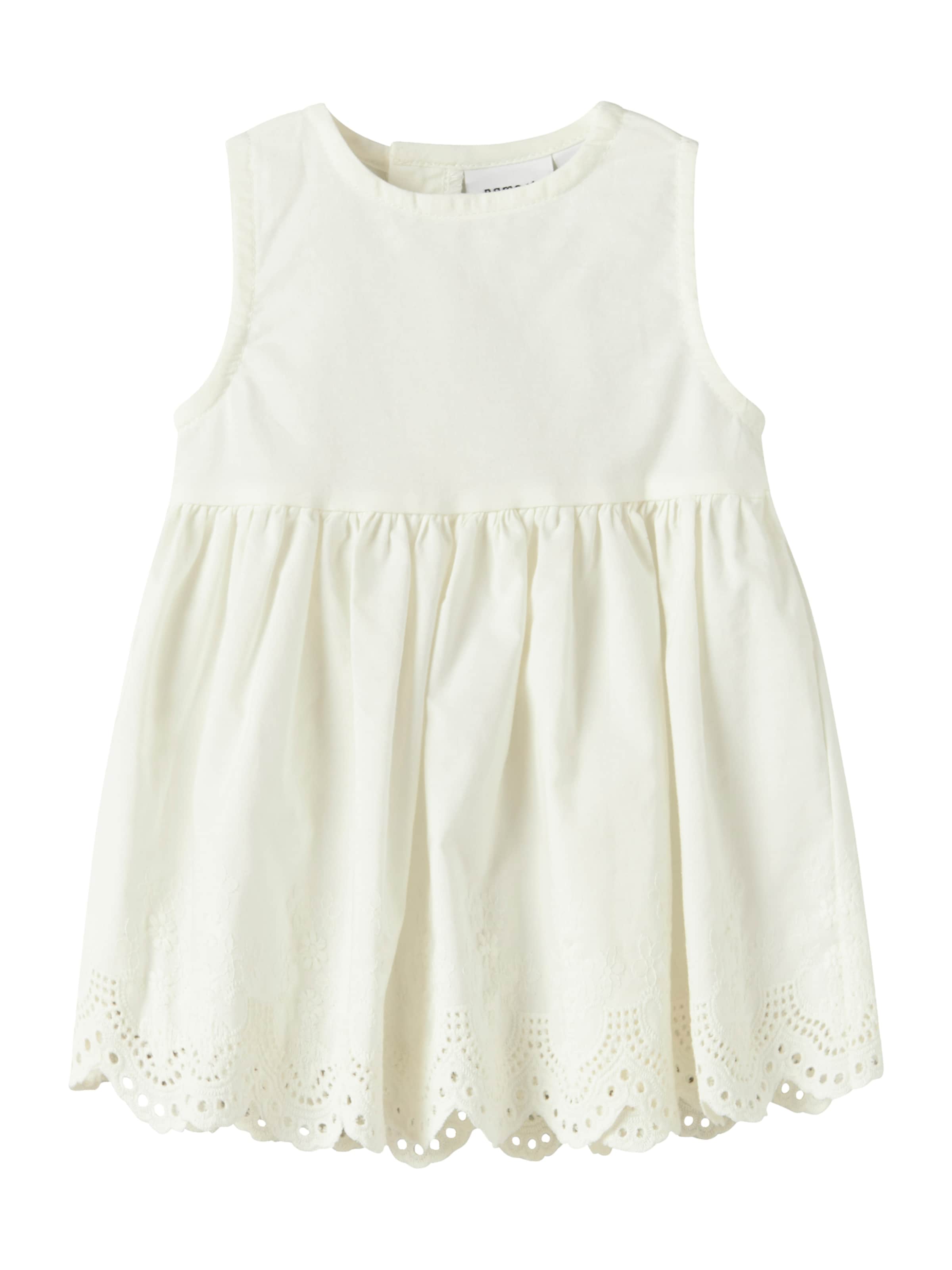 NAME IT Klänning 'NBFDANGA' i vit: framsida