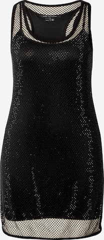 Robe ARMANI EXCHANGE en noir : devant