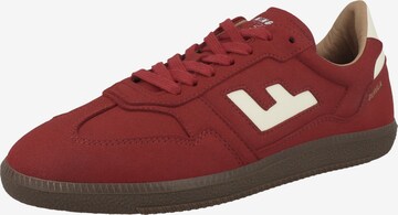 Baskets basses 'Burela Slim' Flamingos Life en rouge : devant