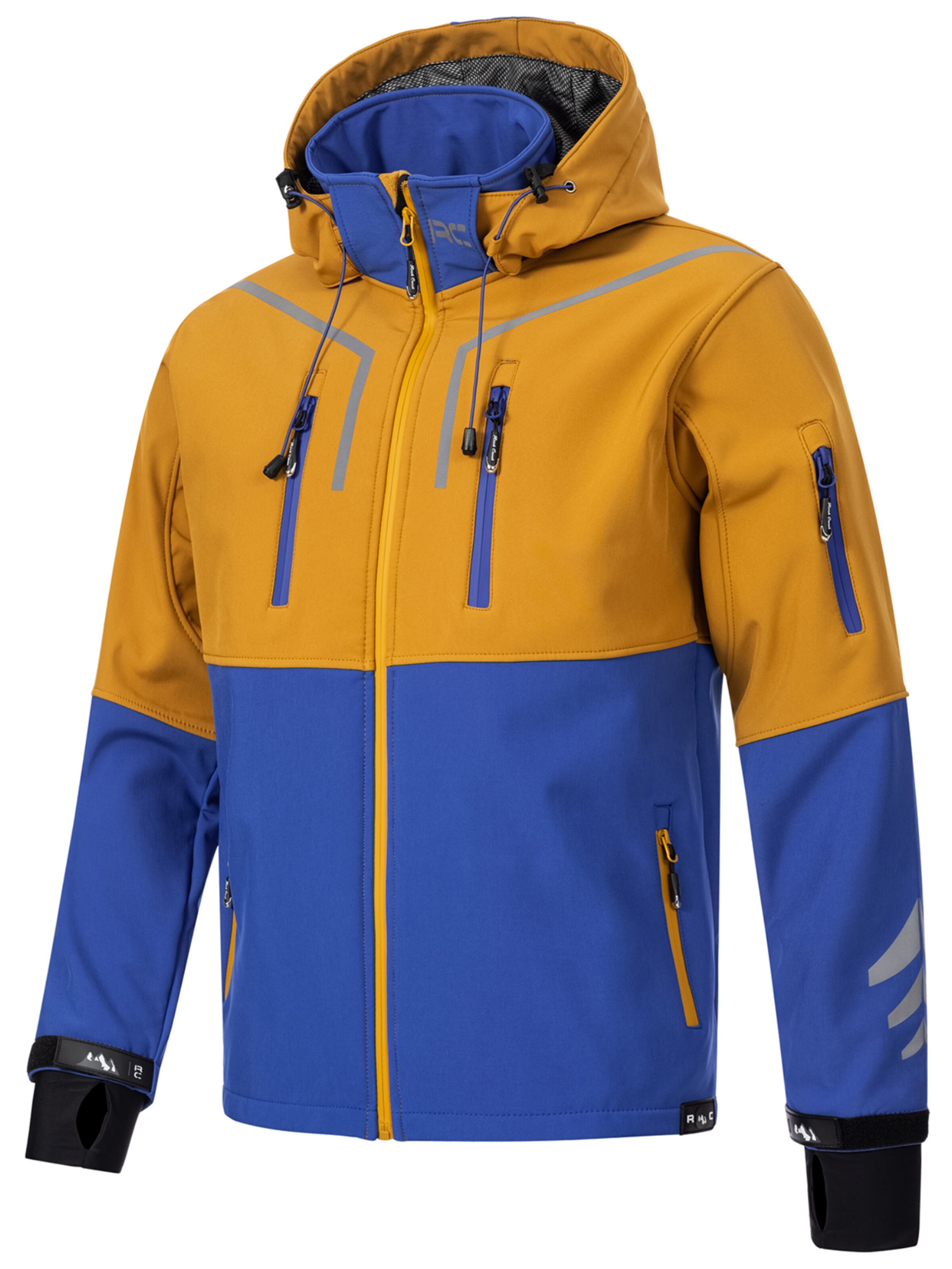 Rock Creek Outdoorjacke in Blau