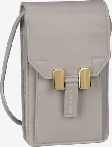 Maison Hēroïne Smartphone case 'Romy' in Grey: front