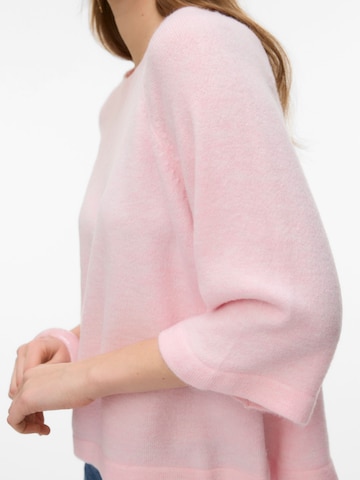 VERO MODA Pullover 'VMLefile' i pink