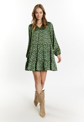 IZIA - Vestido de verão 'Gaya' em verde