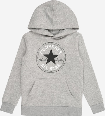 CONVERSE - Sweatshirt em cinzento: frente
