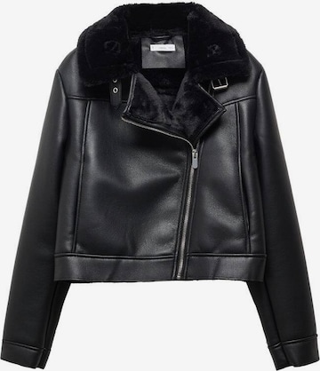 MANGO TEEN Between-Season Jacket 'Fazbl' in Black: front