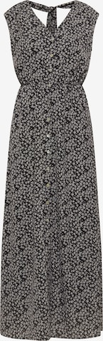 DreiMaster Vintage Платье-рубашка в Черный: спереди