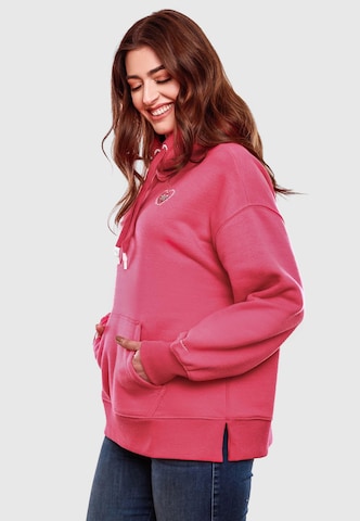 NAVAHOO Sweatshirt 'Goldfee' in Roze