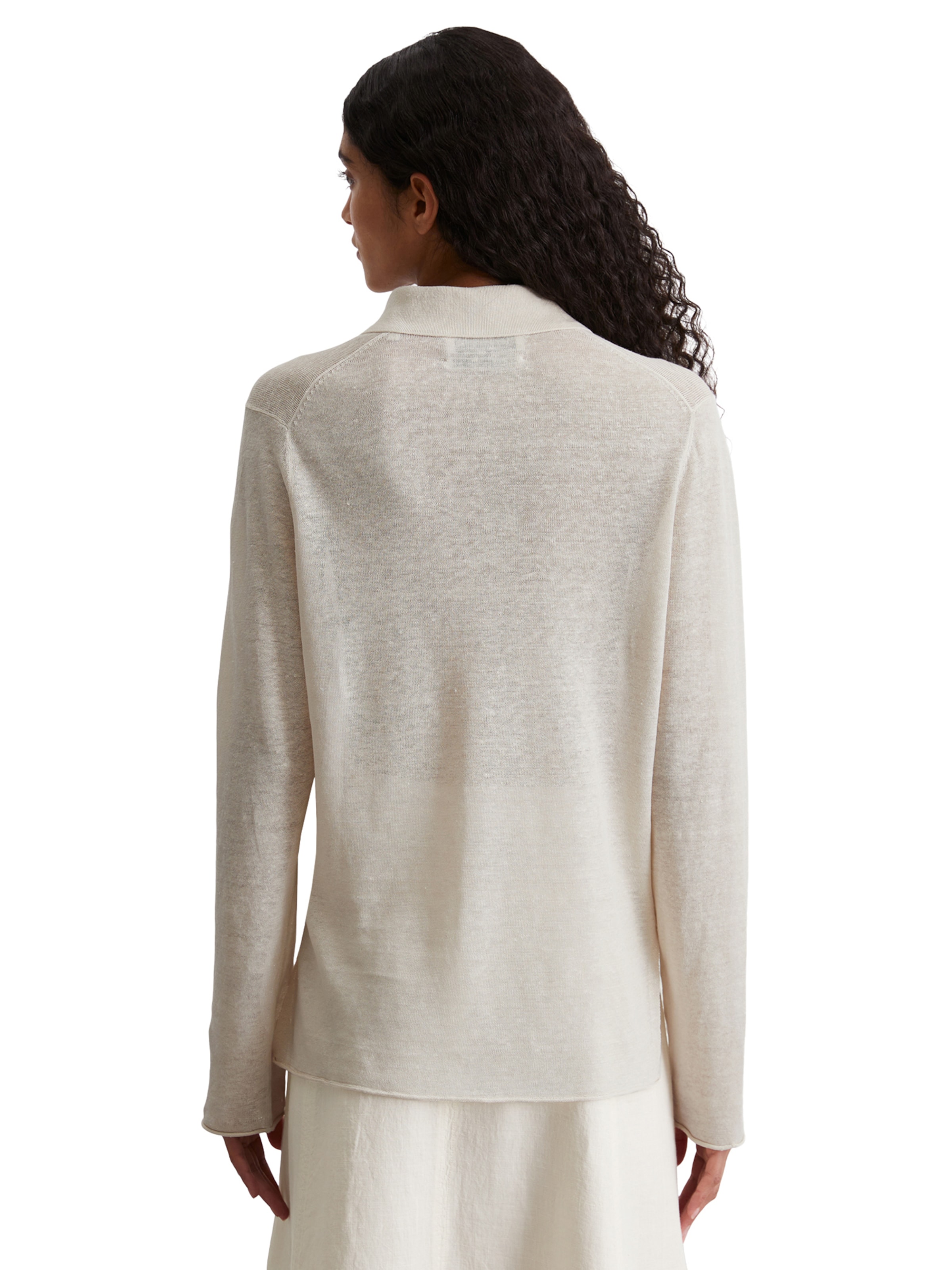 Marc O'Polo Плетена жилетка в сиво