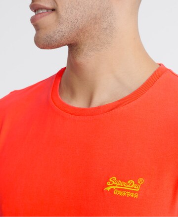 Superdry Regular fit Shirt in Oranje