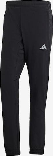 ADIDAS PERFORMANCE Urheiluhousut 'Tech Apparel' värissä vaaleanharmaa / musta, Tuotenäkymä