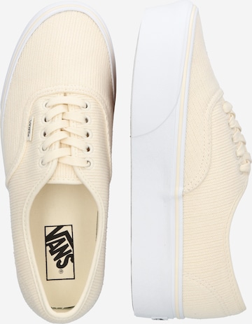 VANS Rövid szárú sportcipők 'UA Authentic Stackform' - bézs