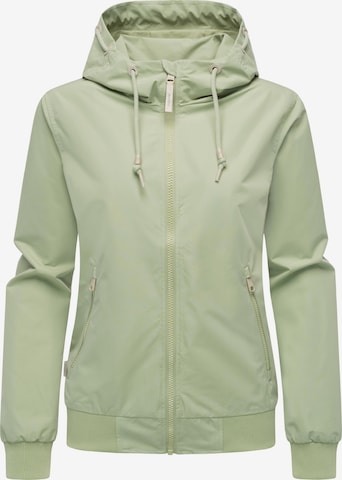 Ragwear Weatherproof jacket 'Oggie' in Green: front