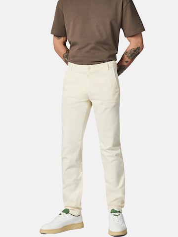 Slimfit Pantaloni chino 'Astron' di Peak Time in bianco