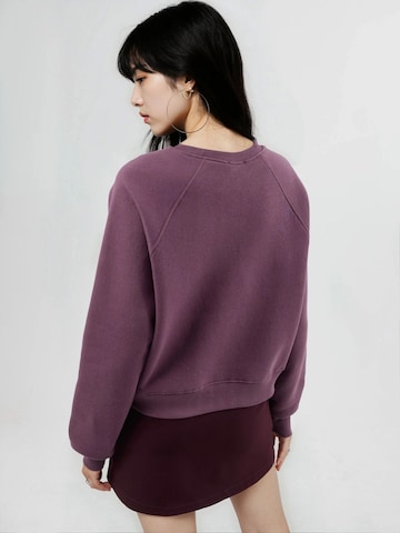 Busem Sweatshirt in Lila