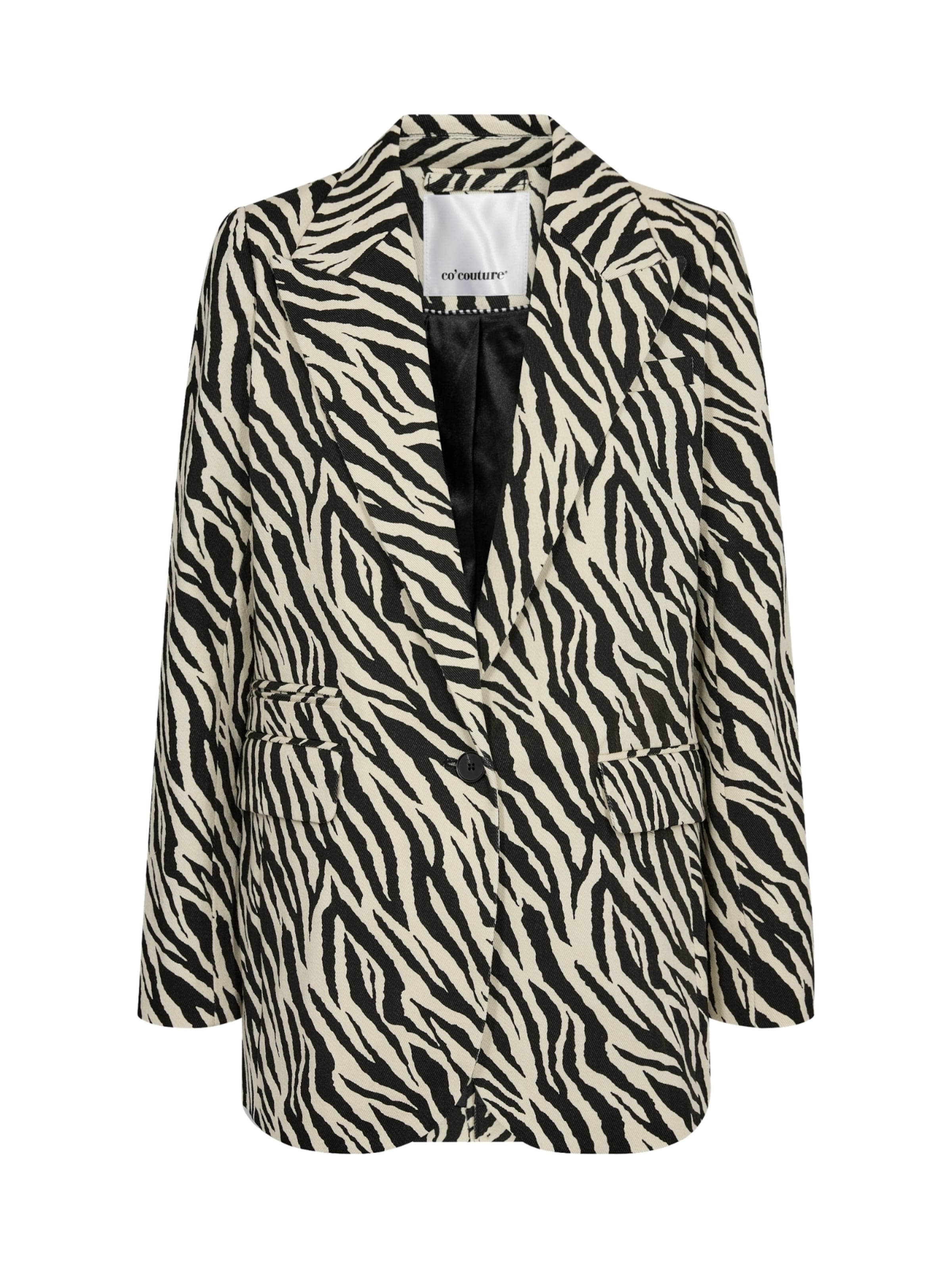 Blazer 'Ziggy' di co'couture in bianco: frontale