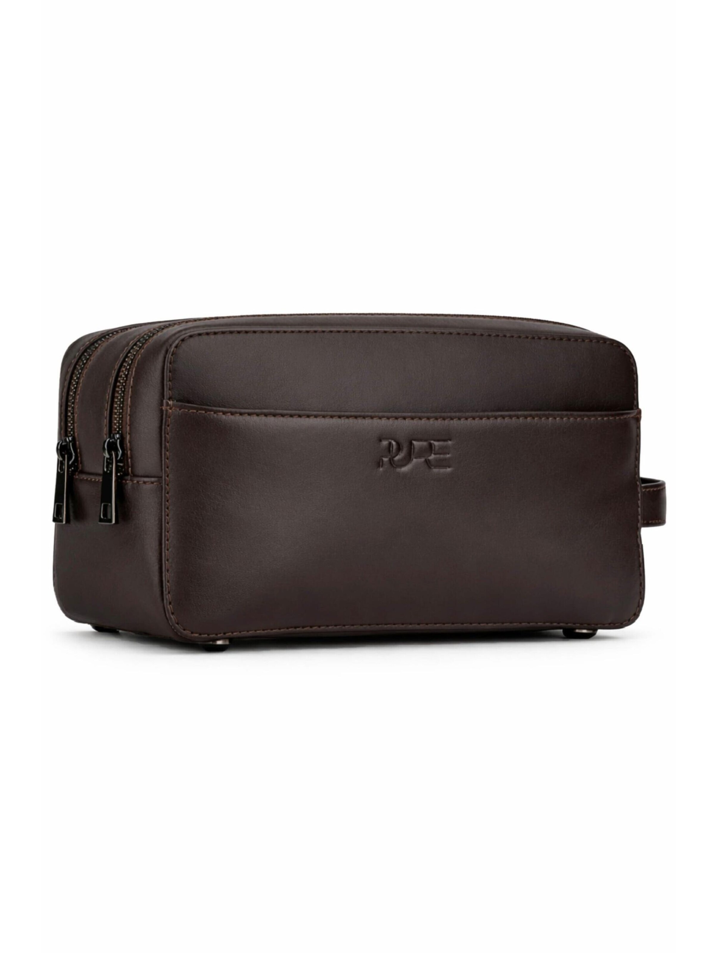 PURE Studios Toiletry bag 'Atlas XL' in Brown