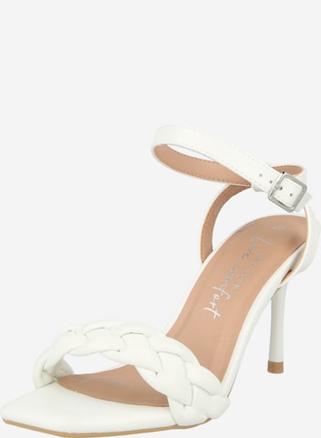 NEW LOOK Sandały 'VAID' w kolorze biały: przód