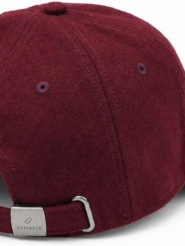 Casquette Suitable en rouge