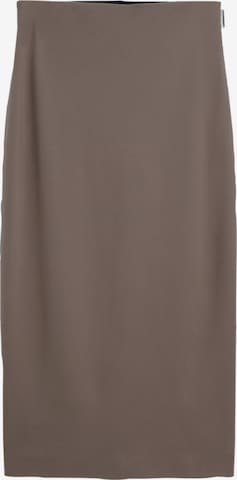 ARMEDANGELS Jerseyrock PATINAA in Braun: Vorderseite