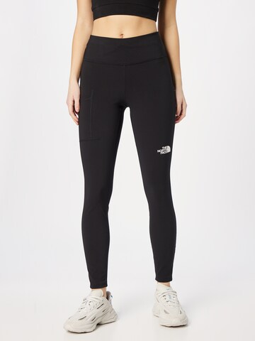 THE NORTH FACE Regular Sports trousers in Black: front