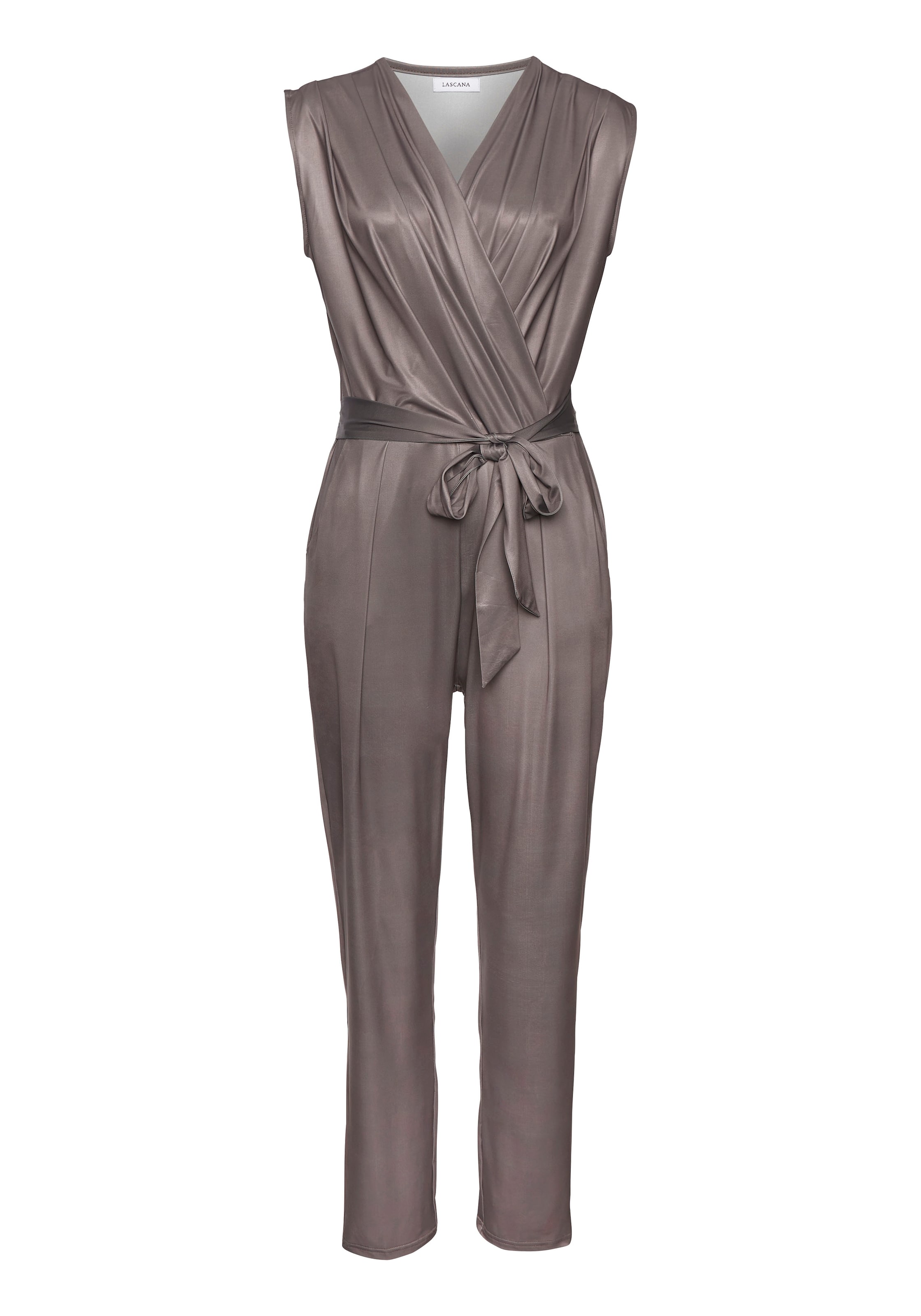 LASCANA Jumpsuit i grå: forside