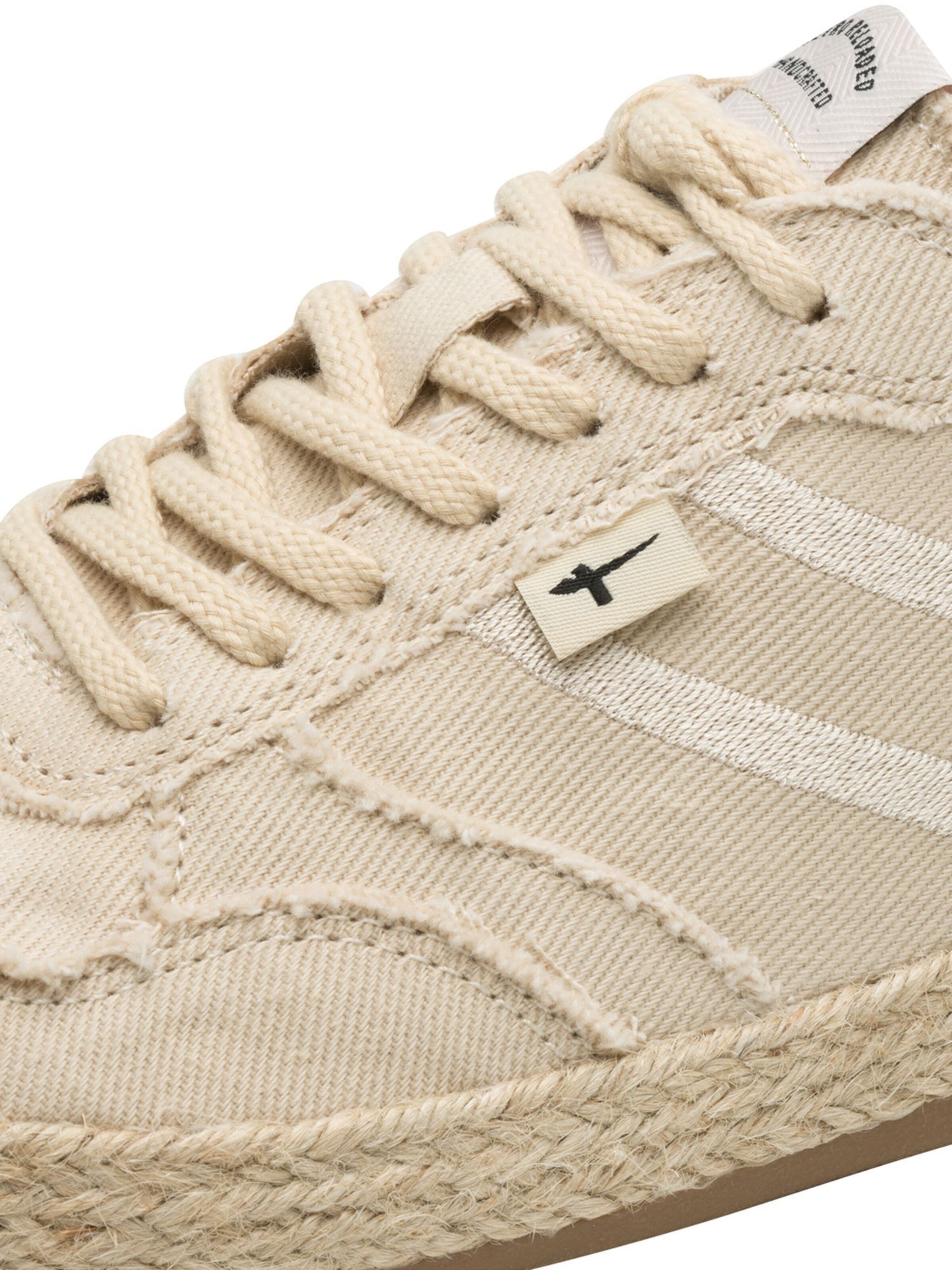 Tamaris Platform trainers in Beige
