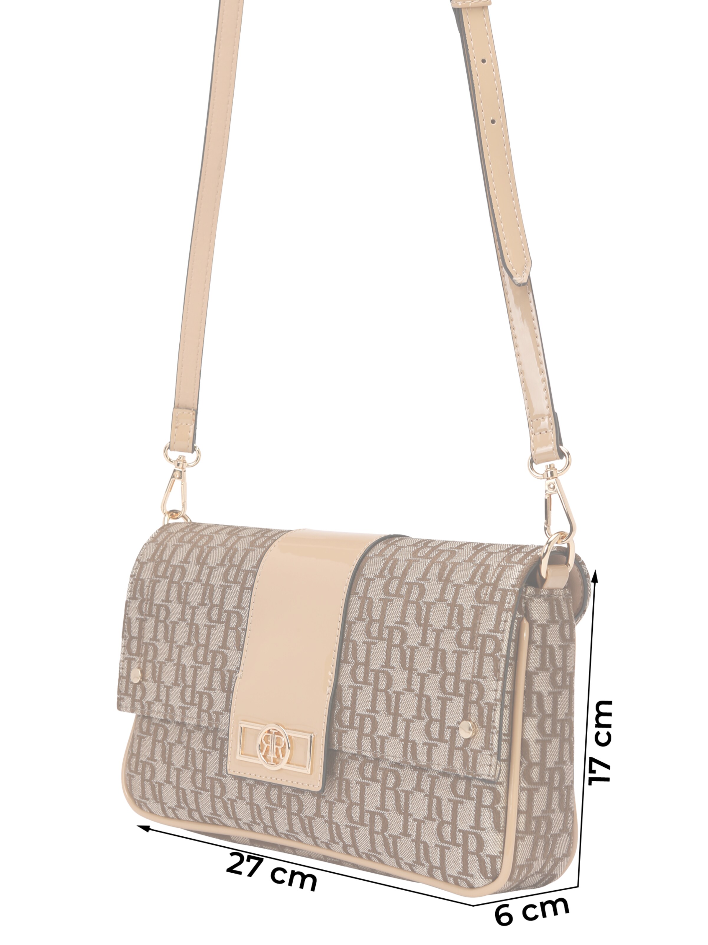 River Island Schoudertas in Bruin, Lichtbruin | ABOUT YOU