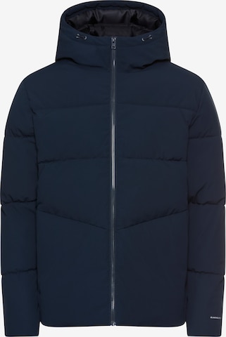 JACK & JONES Winter Jacket in Blue: front