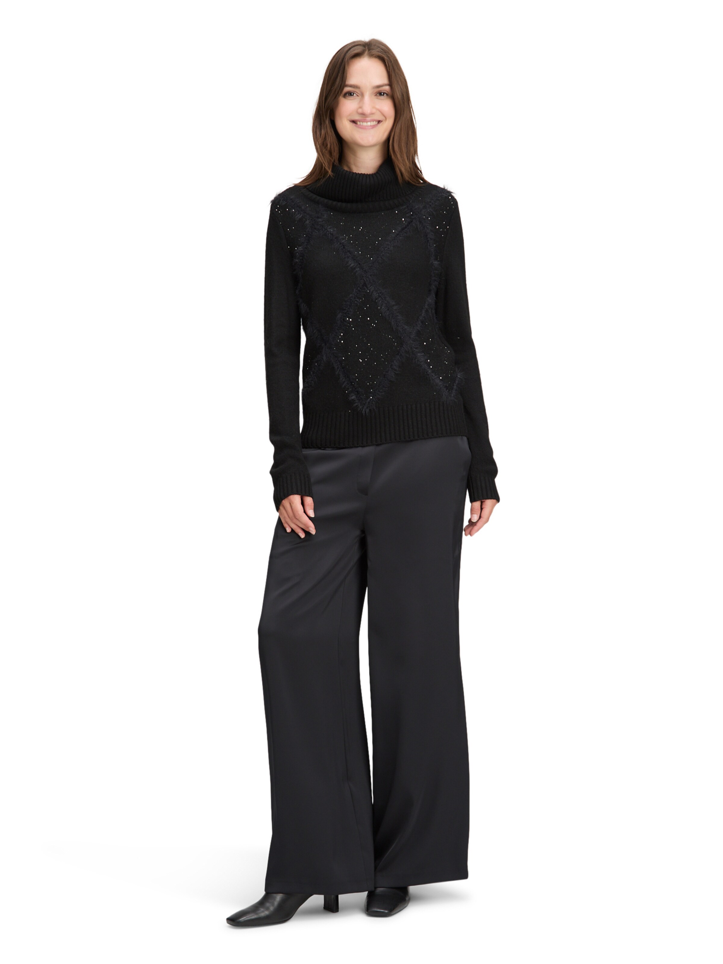 Pull-over Betty & Co en noir