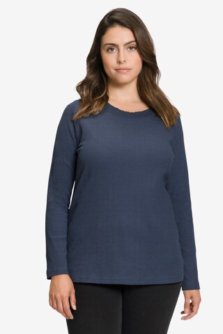 Ulla Popken Shirt in Blau: predná strana