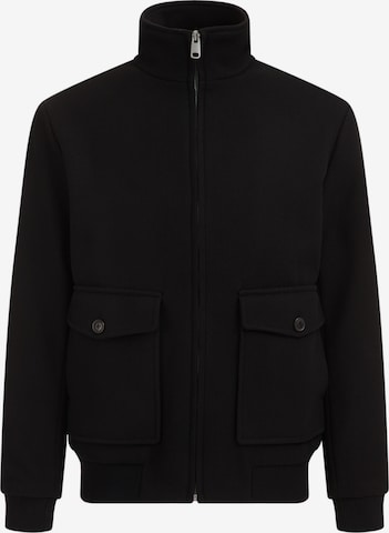 WE Fashion Winter Jacket in Black: front