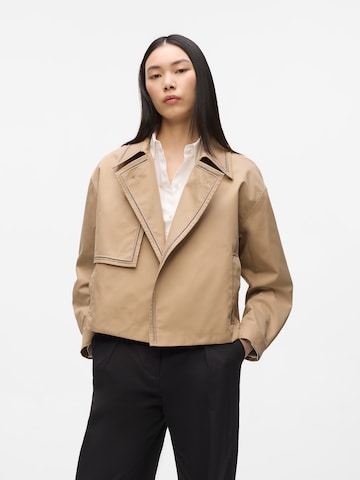 Cappotto di mezza stagione di Karl Lagerfeld in marrone: frontale