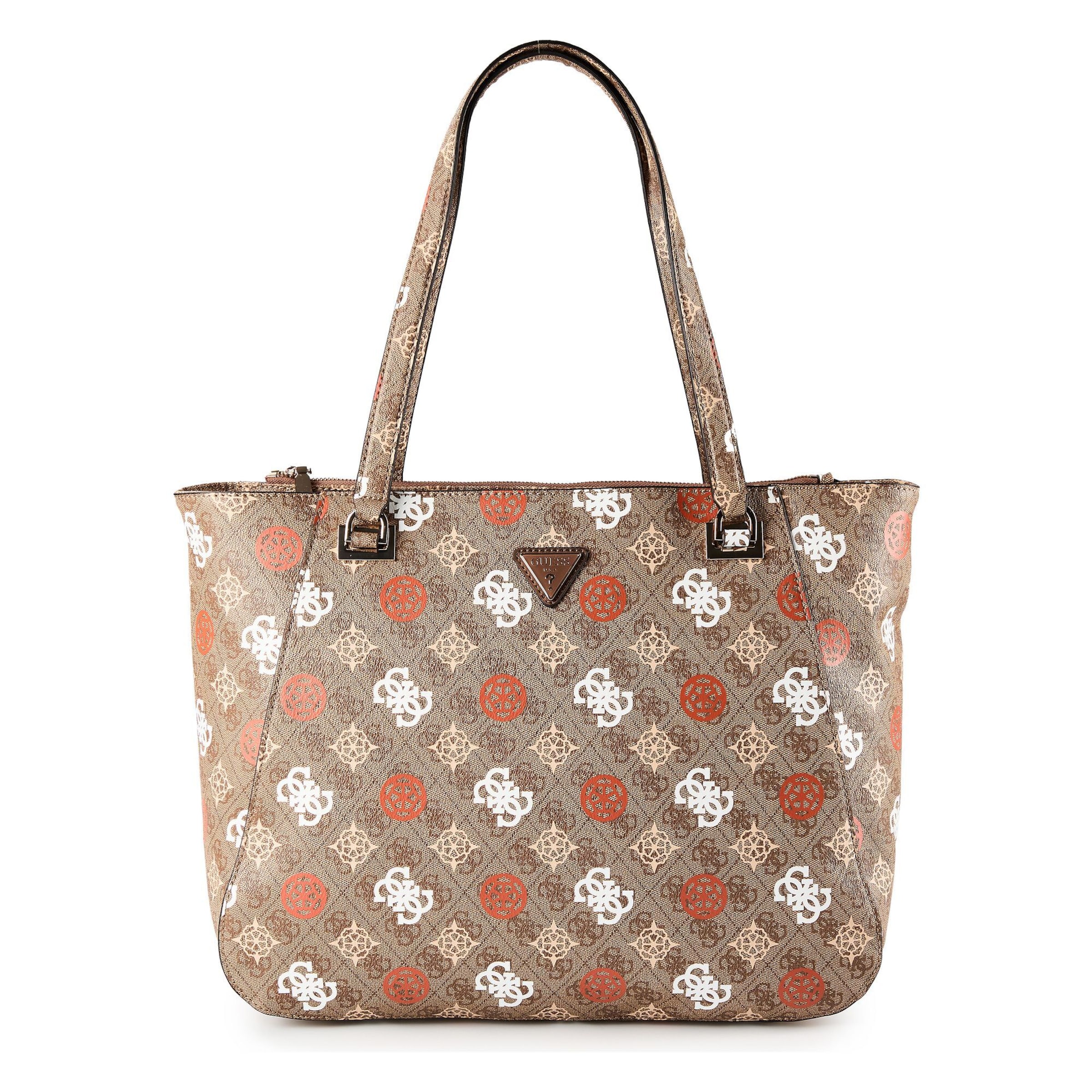 Shopper 'Eliette' GUESS di colore marrone / arancione / bianco, Visualizzazione prodotti