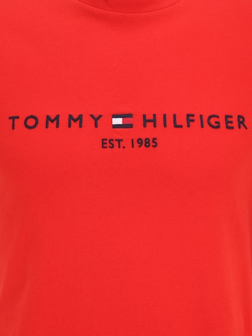 TOMMY HILFIGER Regular fit Majica | rdeča barva